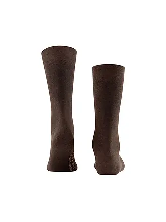 FALKE | Chaussettes homme Sensitive London anthra.mel. | braun